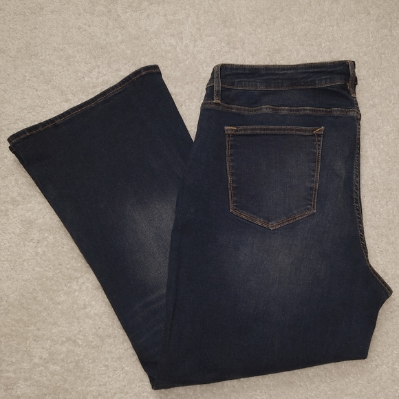 VIGOSS JAGGER BOOT CUT BLUE JEANS WOMEN'S 18 - Picture 4 of 6